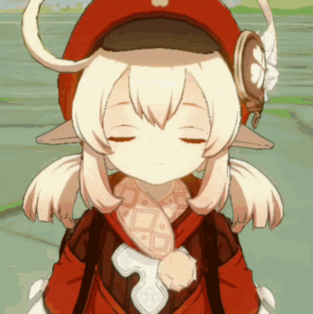 Klee Pause Thinking GIF