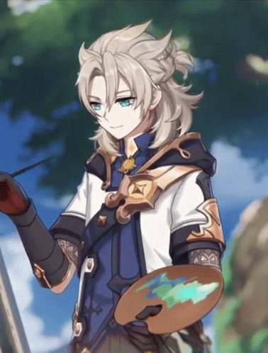 Klee Thrown Out Albedo GIF