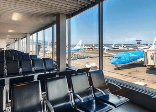 KLM Plane on Tarmac