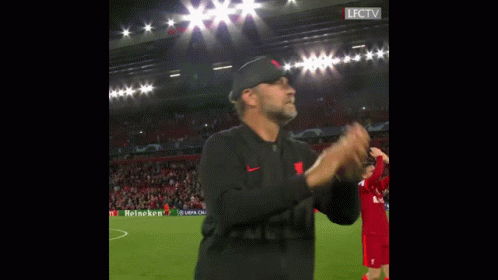 Klopp Punch The Air Celebration GIF