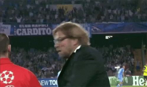 Klopp Scolded His Player GIF