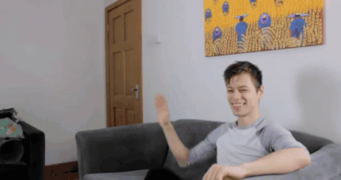 Knee Slap Man Teling Story GIF