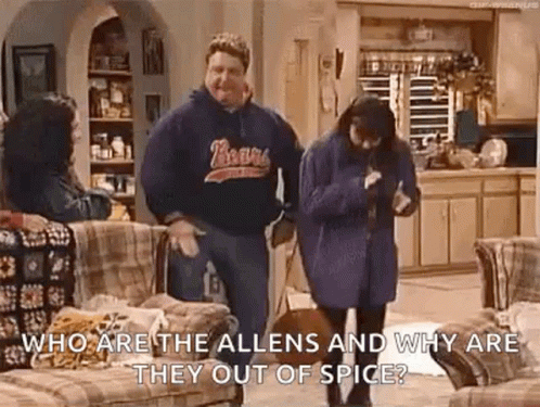 Knee Slapper John Goodman Roseanne Barr GIF