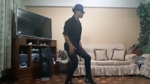 Knee Slapper Michael Jackson Dance GIF