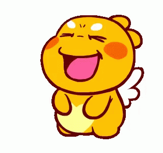 Knee Slapper Qoobee Sticker Laughing GIF