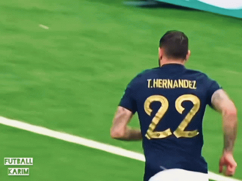 Knee Slide Theo Hernandez GIF