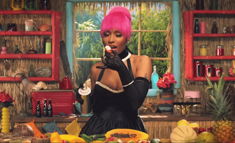 Knew It Smile Nicki Minaj Anaconda GIF
