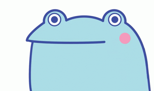 Knife Frog Sticker Stab GIF