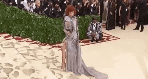 Met Gala Zendaya Knight Fit GIF