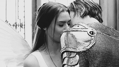 Knight Couple Hug GIF
