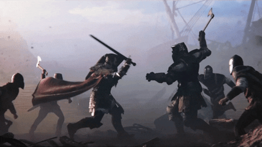 Knight Battle GIF