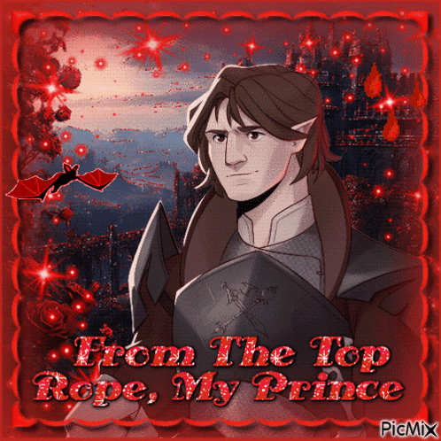 Knight From The Top Rope My Prince GIF
