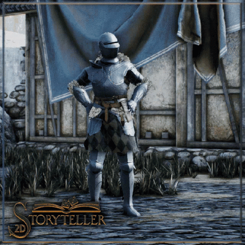 Knight Storyteller 2D GIF