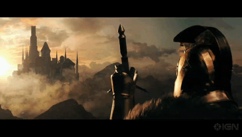 Knight With Arms Up