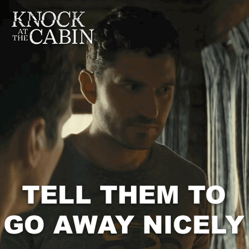 Knock At The Cabin Movie Poster GIF