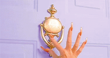 Nail Tech Can Relate With This Knock Knock GIF