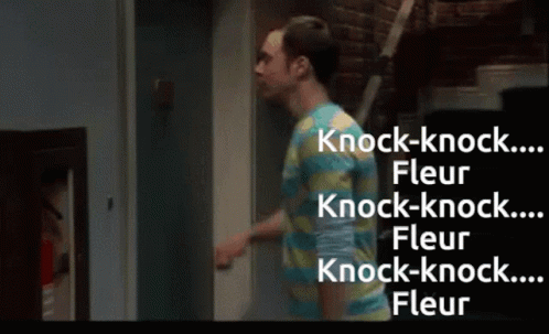 Sheldon Knock Knock The Door GIF