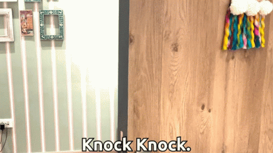 Knock Knock On Other People's Door GIF