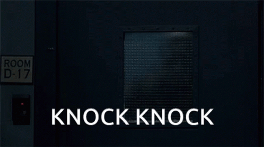 Knock Knock GIF