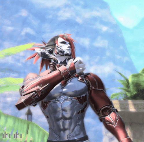 Knock On Wood Xaela Au Ra GIF