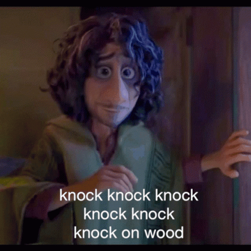 Knock On Wood Bruno Madrigal Encanto GIF