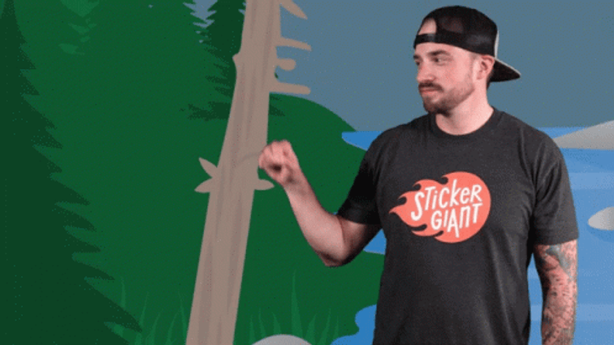 Knock On Wood Head Nod GIF