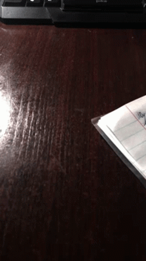 Knock On Wood Home Office Table GIF