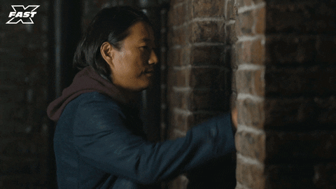 Knocking Han Lue Dom Toretto GIF