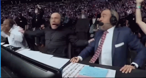 Ufc Knockout Reaction Joe Rogan GIF