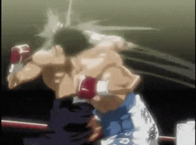 Knockout Hajime No Ippo Manga Series GIF