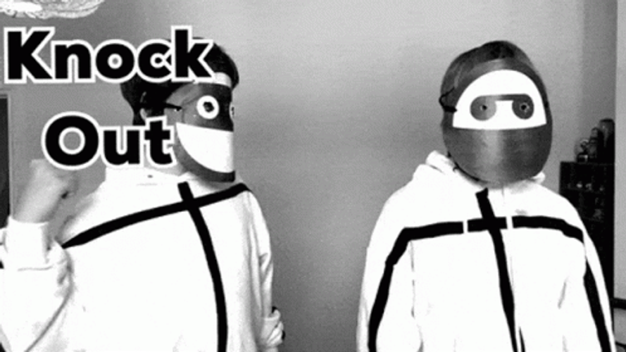 Knockout Punch Stickup Boys Youtuber Tandem GIF