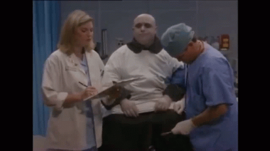 Knockout Punch Uncle Fester Classic Show GIF