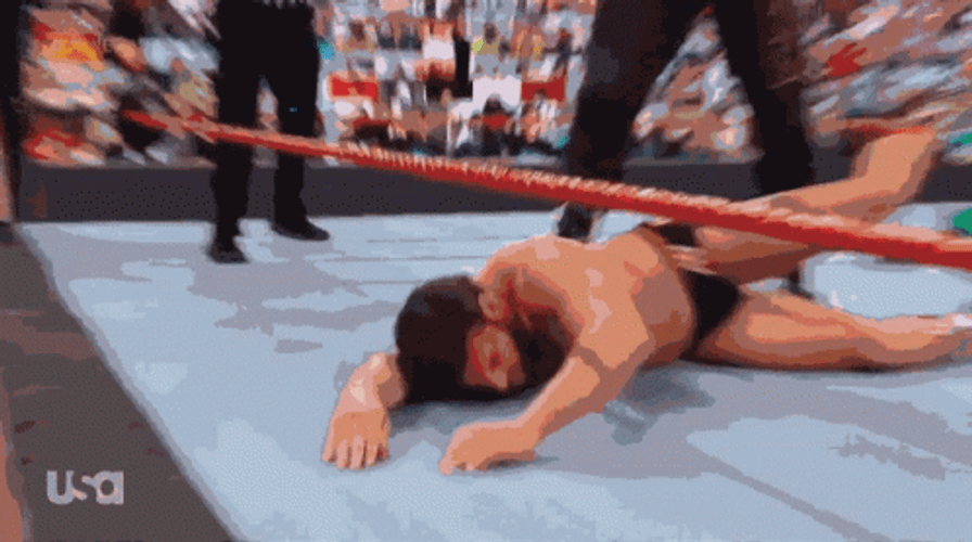 Knockout Sleeping In Canvas Drew Gulak GIF