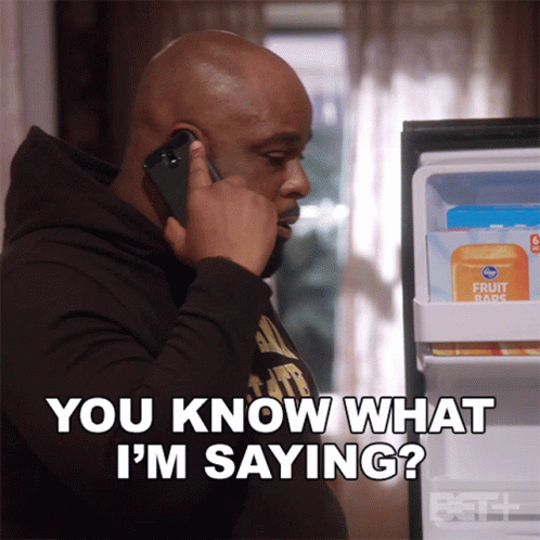 Know What I'm Saying Understood GIF