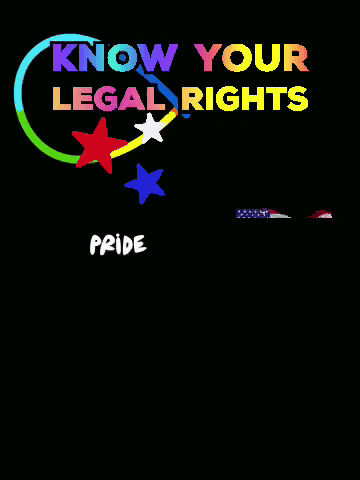 Know Your Legal Rights Pride Movement Poster