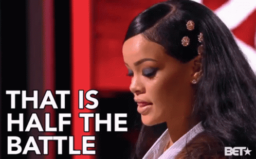 Rihanna Knowing Is Half The Battle GIF