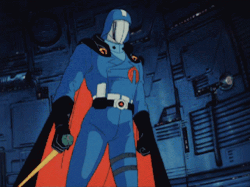 Knowing Is Half The Battle Cobra Commander GIF