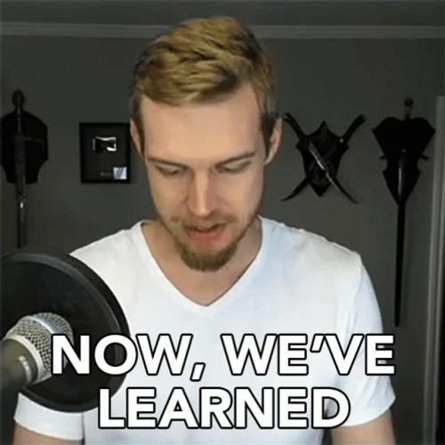Knowing Is Half The Battle GIF