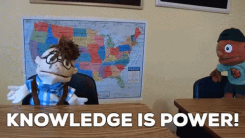 Knowledge Is Power By Cody GIF