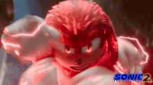 Knuckles Sonic Movie Punching GIF