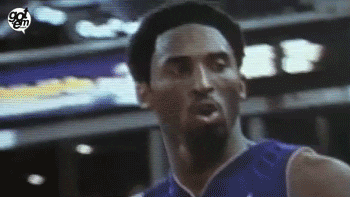 Kobe Blowing Steam Off GIF