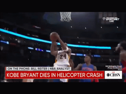 kobe bryant died in a helicopter crash on cbsn