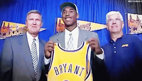 Kobe Bryant Draft Day GIF