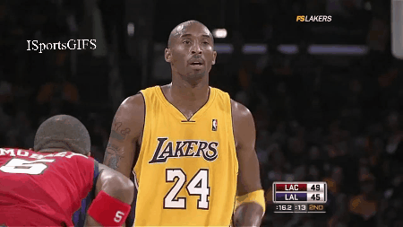 Kobe Bryant Dunk Against Clippers GIF