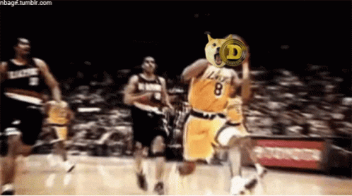 Kobe Bryant Dunk King Face Swap GIF