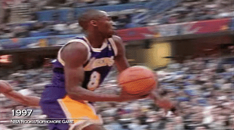 Kobe Bryant Easy Poster Dunk GIF