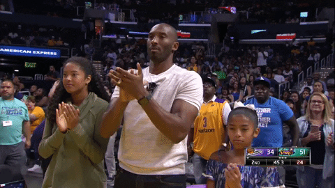Kobe Bryant Proud Applause GIF