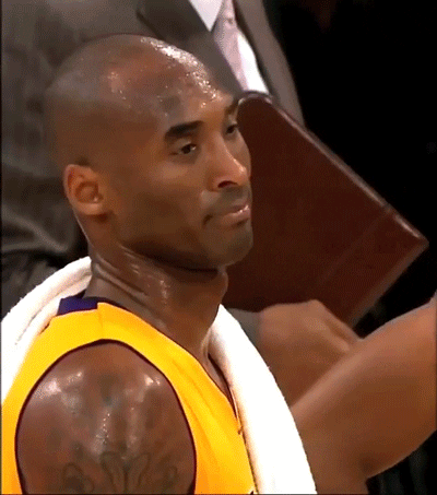 Kobe No Head Shake GIF