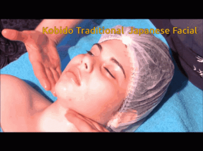 Kobido Traditional Japanese Facial Massage Spa GIF
