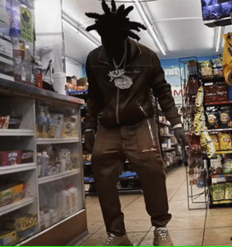 Kodak Black Shaking His Head GIF